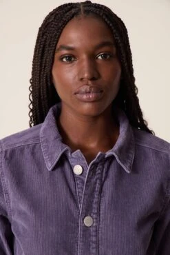 LEON & HARPER Robe Regna PL3 -LEON & HARPER Shop ROBE REGNA PL3 PURPLE 4