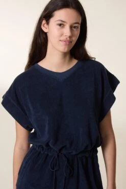 LEON & HARPER Robe Rei Plain -LEON & HARPER Shop ROBE REI PLAIN CARBONE 4