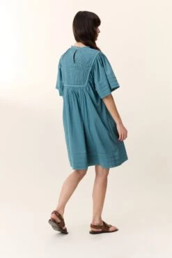 LEON & HARPER Robe Rigby Pint 7 LEON & HARPER Robe Rigby Pint -LEON & HARPER Shop ROBE RIGBY PINT PETROL 3