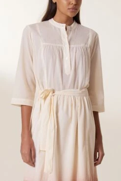 LEON & HARPER Robe Rimi T&D 9 LEON & HARPER Robe Rimi T&D -LEON & HARPER Shop ROBE RIMI T D CORAL 4