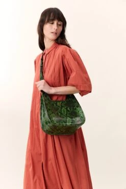 LEON & HARPER Robe Roca Pleat