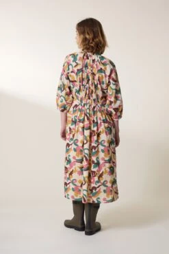 LEON & HARPER Robe Roudy Patch -LEON & HARPER Shop ROBE ROUDY PATCH VANILLA 4