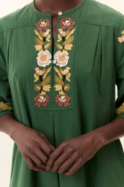 Robe Rudo Brd - Leon & Harper 9 Robe Rudo Brd - Leon & Harper -LEON & HARPER Shop ROBE RUDO BRD GREEN 4 1