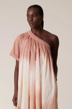 LEON & HARPER Robe Ryota T&D -LEON & HARPER Shop ROBE RYOTA T D CORAL 4