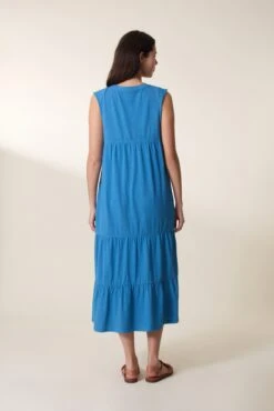 LEON & HARPER Robe Ryo Plain -LEON & HARPER Shop ROBE RYO PLAIN SEA 6