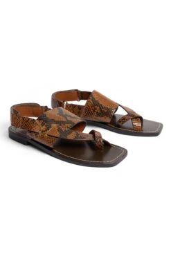 LEON & HARPER Sandales Perri Pytn -LEON & HARPER Shop SANDALES PERRI PYTN CAMEL 10 4925b36b f7f6 4ded 9ad2 88e21a9c00e5