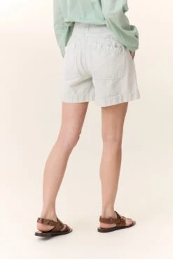 LEON & HARPER Short Qitu Plain -LEON & HARPER Shop SHORT QITU PLAIN GREEN 3