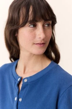 LEON & HARPER Sweat Sensas PLN -LEON & HARPER Shop SWEAT SENSAS PLN NAVY 4