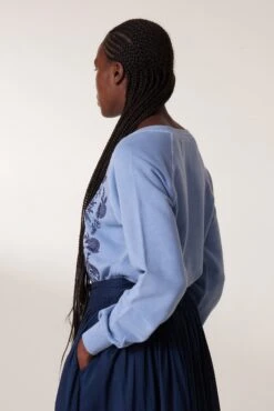 LEON & HARPER Sweat Shiva Brd -LEON & HARPER Shop SWEAT SHIVA BRD LAVENDER 3