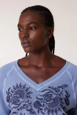 LEON & HARPER Sweat Shiva Brd -LEON & HARPER Shop SWEAT SHIVA BRD LAVENDER 4