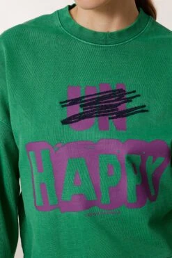 LEON & HARPER Sweat Siena Un -LEON & HARPER Shop SWEAT SIENA UN GREEN 4