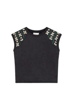 LEON & HARPER Sweat Sirop Shell -LEON & HARPER Shop SWEAT SIROP SHELL CARBONE 10