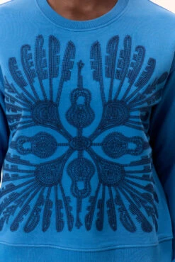 LEON & HARPER Sweat Sortie Guitar -LEON & HARPER Shop SWEAT SORTIE GUITAR AZUR 5