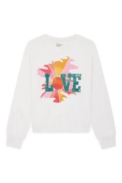 LEON & HARPER Sweat Sortie LVE -LEON & HARPER Shop SWEAT SORTIE LVE WHITE 10
