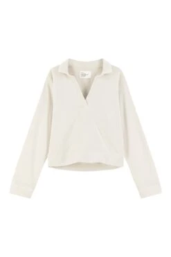 LEON & HARPER Sweat Sully Plain -LEON & HARPER Shop SWEAT SULLY PLAIN STONE 10