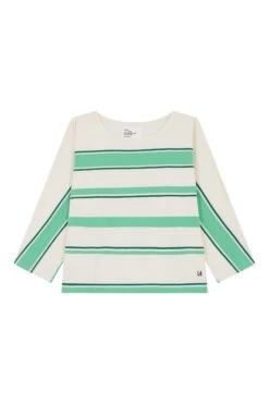 LEON & HARPER T-shirt Tigy Sea -LEON & HARPER Shop T SHIRT TIGY SEA GREEN 10