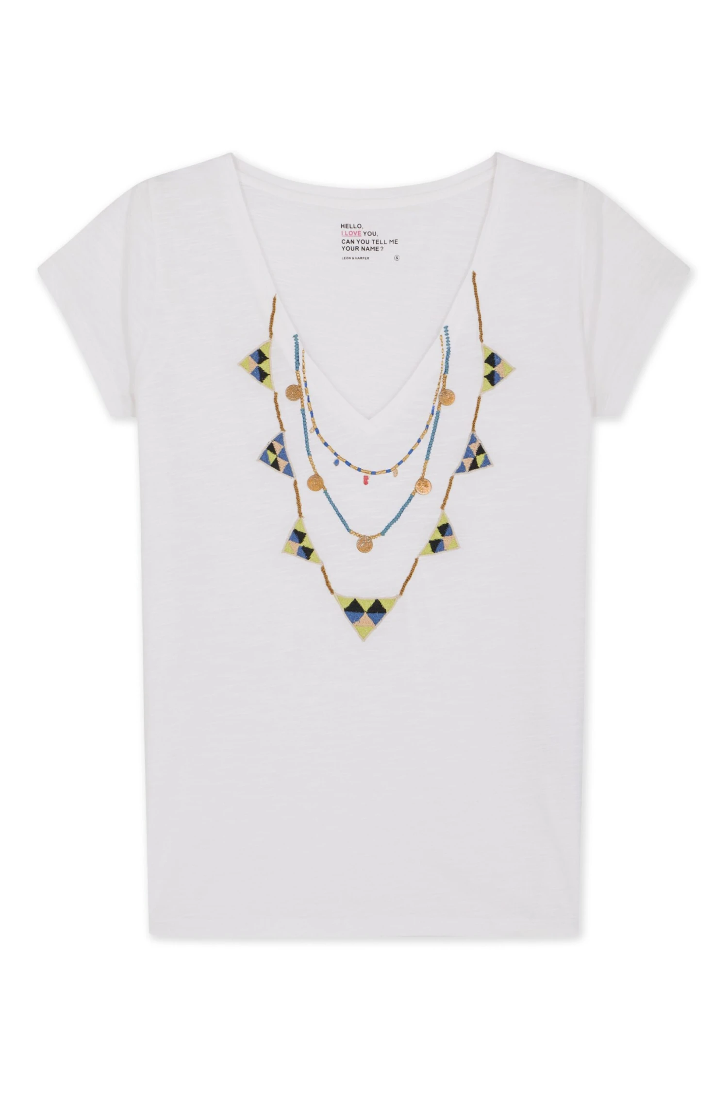 LEON & HARPER T-shirt Tonton Brodery 5 LEON & HARPER T-shirt Tonton Brodery - Image 5