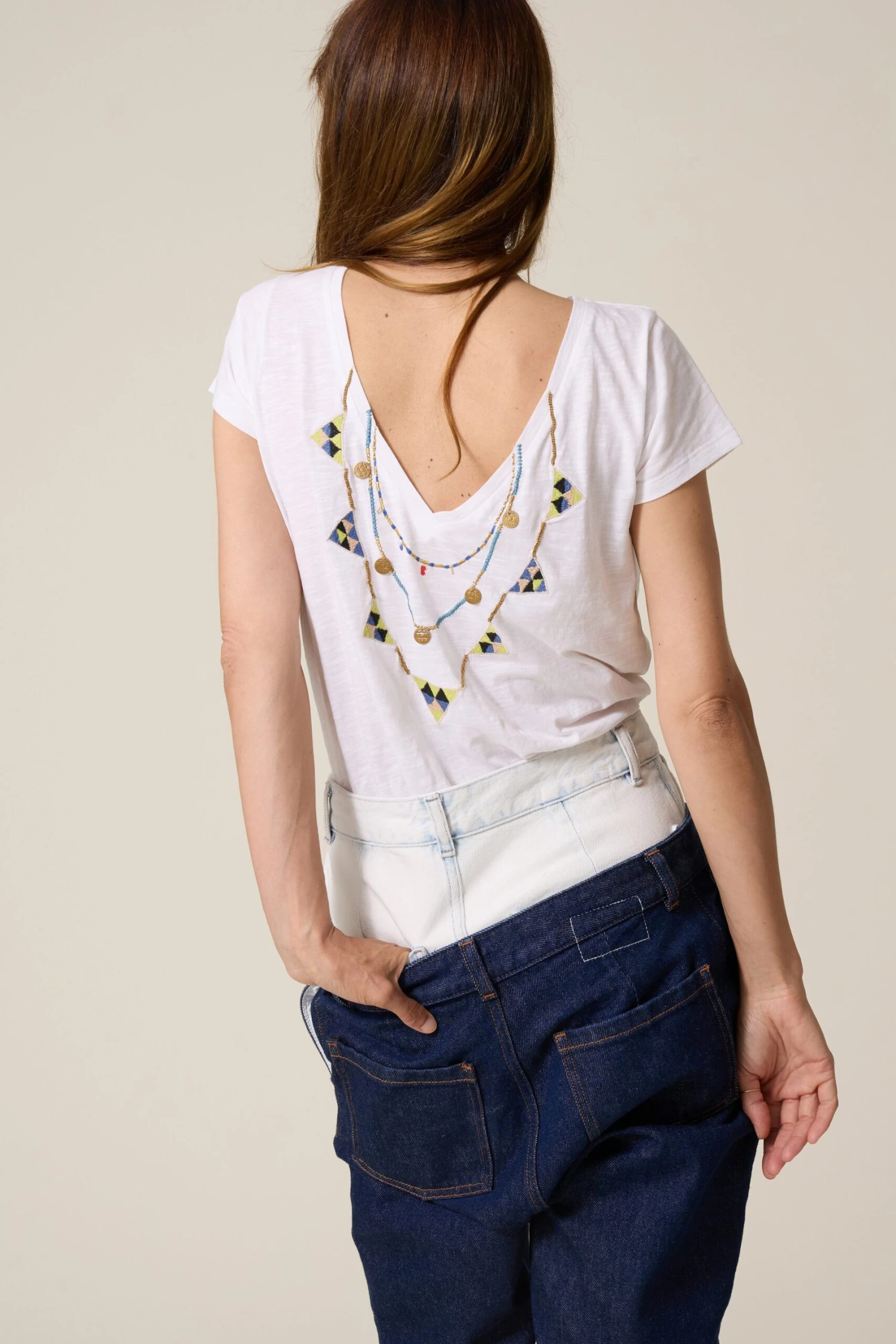 LEON & HARPER T-shirt Tonton Brodery 2 LEON & HARPER T-shirt Tonton Brodery - Image 2