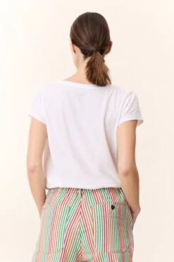 LEON & HARPER T-shirt Tonton Madone -LEON & HARPER Shop T SHIRT TONTON MADONE WHITE 3