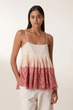 LEON & HARPER Top Cidji T&D -LEON & HARPER Shop TOP CIDJI T D CORAL 5