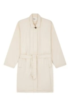 LEON & HARPER Trench Avumia Plain -LEON & HARPER Shop TRENCH AVUMIA PLAIN ECRU 10