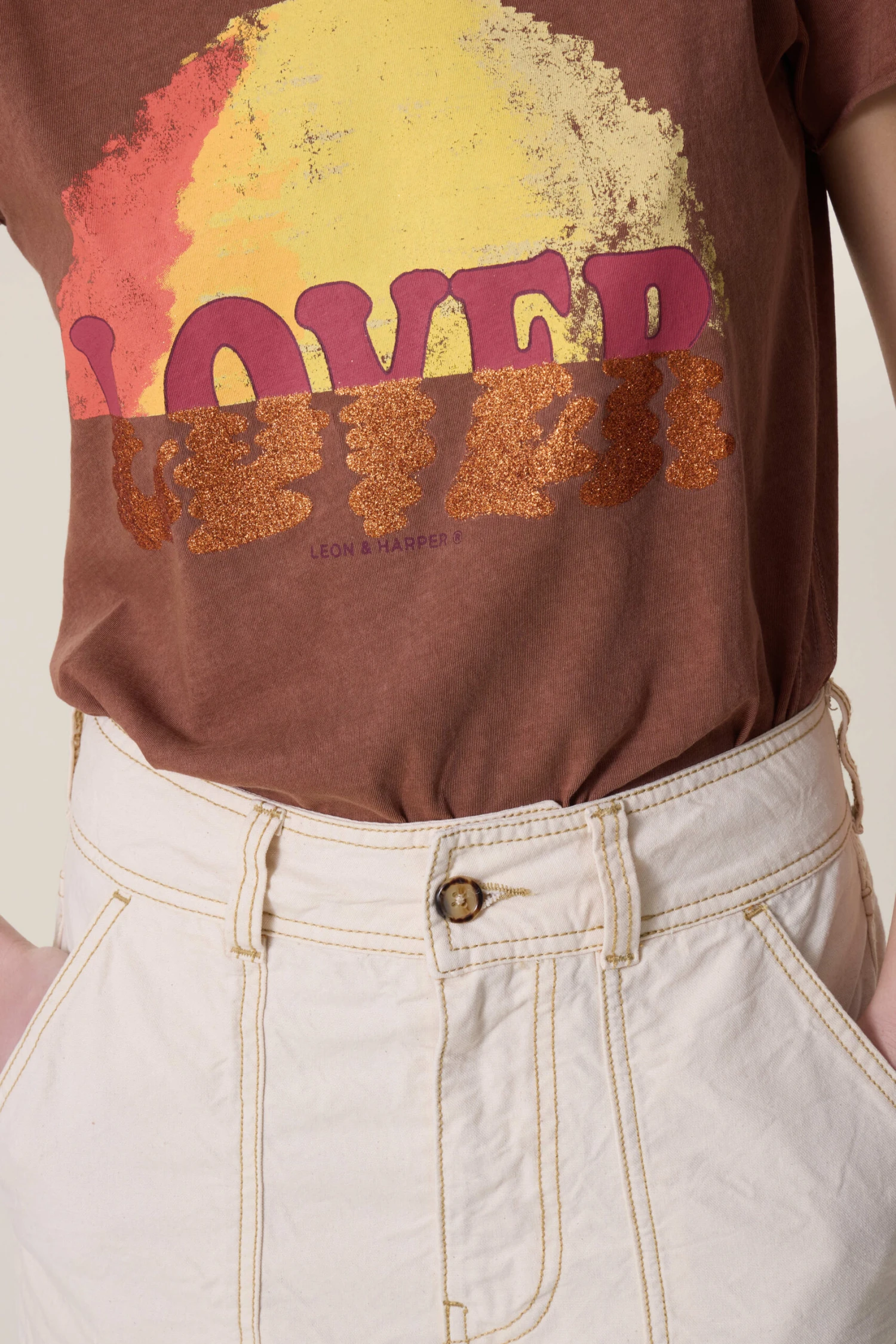 LEON & HARPER Tshirt Toro Wave 1 LEON & HARPER Tshirt Toro Wave