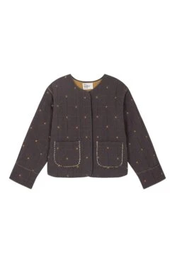 LEON & HARPER Veste Vahala Quilt -LEON & HARPER Shop VESTE VAHALA QUILT CARBONE 10