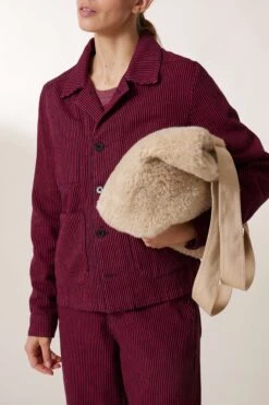 LEON & HARPER Veste Varda PLN 9 LEON & HARPER Veste Varda PLN -LEON & HARPER Shop VESTE VARDA PLN RED 5