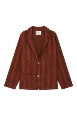 LEON & HARPER Veste Verla Matelas 9 LEON & HARPER Veste Verla Matelas -LEON & HARPER Shop VESTE VERLA MATELAS BROWN 10