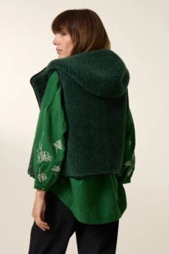 LEON & HARPER Veste Vilhelm PLN -LEON & HARPER Shop VESTE VILHELM PLN GREEN 3