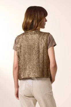 LEON & HARPER Veste Vim PLN -LEON & HARPER Shop VESTE VIM PLN GOLD 3