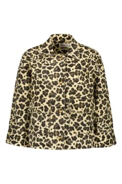 LEON & HARPER Veste Vincy Leo -LEON & HARPER Shop VESTE VINCY LEO LEOPARD 10