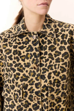 LEON & HARPER Veste Vincy Leo -LEON & HARPER Shop VESTE VINCY LEO LEOPARD 4