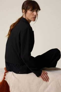 LEON & HARPER Veste Vite PLN 12 LEON & HARPER Veste Vite PLN -LEON & HARPER Shop VESTE VITE PLN BLACK 6