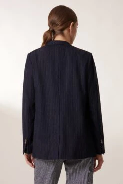 LEON & HARPER Veste Volverte Stripe -LEON & HARPER Shop VESTE VOLVERTE STRIPE BLACKSTRIPE 3