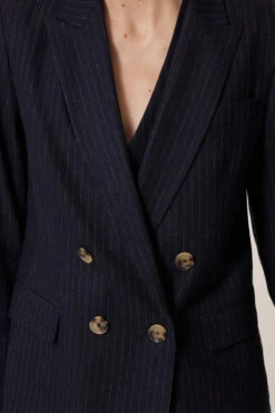 LEON & HARPER Veste Volverte Stripe -LEON & HARPER Shop VESTE VOLVERTE STRIPE BLACKSTRIPE 4