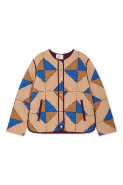 LEON & HARPER Veste Vulca Losange 11 LEON & HARPER Veste Vulca Losange -LEON & HARPER Shop VESTE VULCA LOSANGE MIX 10