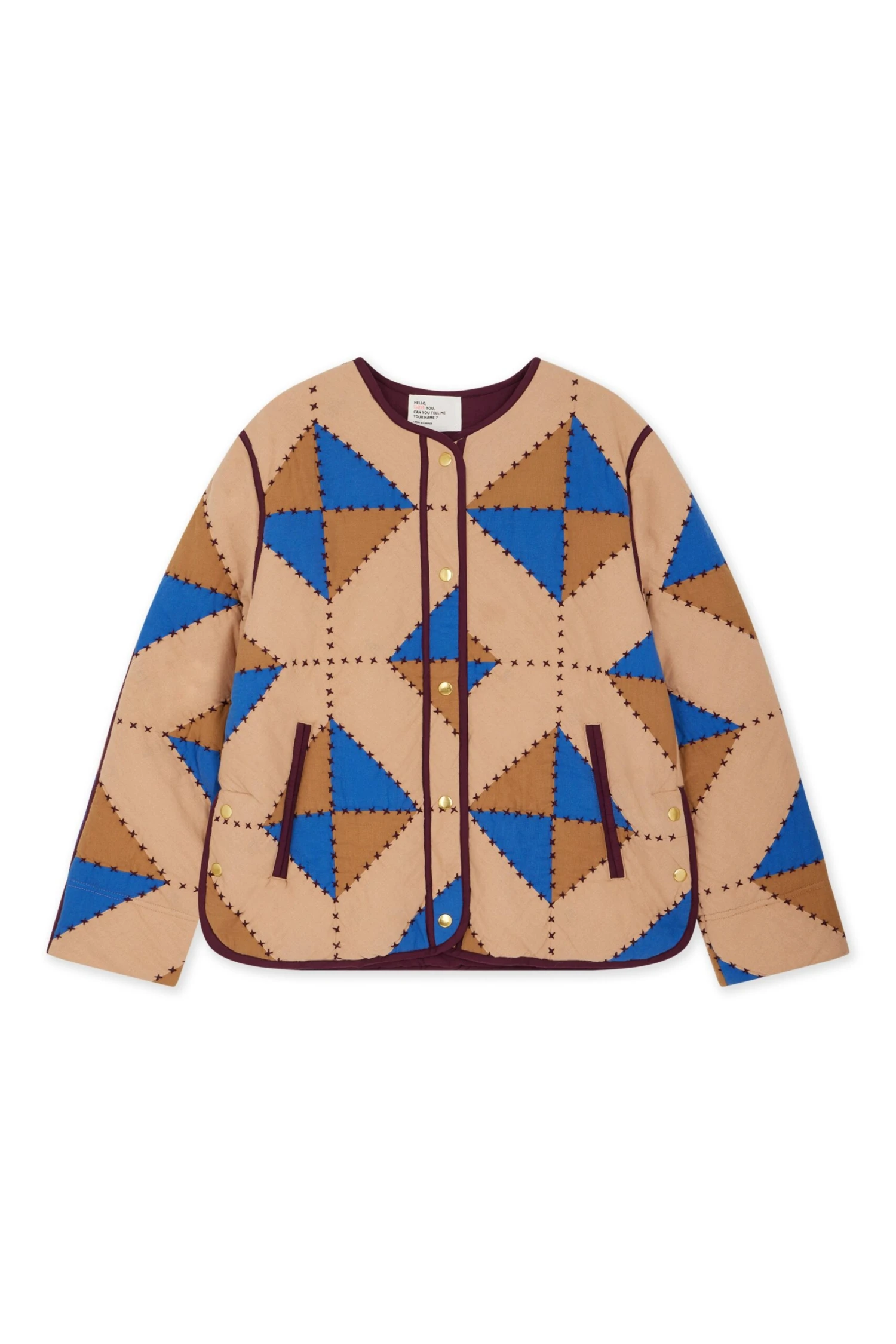 LEON & HARPER Veste Vulca Losange 6 LEON & HARPER Veste Vulca Losange - Image 6